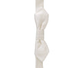 Dolce &amp; Gabbana Elegant White Silk Bow Tie