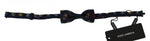 Dolce &amp; Gabbana Exquisite Silk Bow Tie in Blue Flags Print