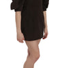 Dolce & Gabbana Brown Corduroy Bodycon Cotton Mini Dress