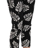 Dolce & Gabbana Elegant Skinny Capri With Palm Print
