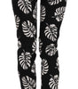Dolce & Gabbana Elegant Skinny Capri With Palm Print