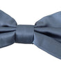Dolce & Gabbana Blue 100% Silk Adjustable Neck Papillon Bow tie