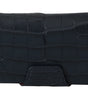 Dolce & Gabbana Elegant Blue Crocodile Leather Eyewear Pouch