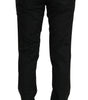 Dolce & Gabbana Black Dress Formal Trouser Mens Wool Pants
