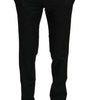 Dolce & Gabbana Black Dress Formal Trouser Mens Wool Pants