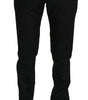 Dolce & Gabbana Black Dress Formal Trouser Mens Wool Pants