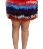 Dolce &amp; Gabbana Chic Feather Embellished High Waist Skirt
