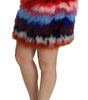 Dolce &amp; Gabbana Chic Feather Embellished High Waist Skirt