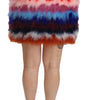 Dolce &amp; Gabbana Chic Feather Embellished High Waist Skirt