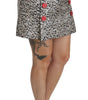 Dolce &amp; Gabbana Exquisite Black Embellished High Waist Skirt