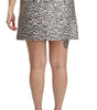 Dolce &amp; Gabbana Exquisite Black Embellished High Waist Skirt