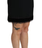 Dolce &amp; Gabbana Elegant High-Waist Black Skirt