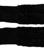 Gants élégants en daim Dolce &amp; Gabbana jusqu'aux coudes