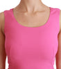Dolce & Gabbana Pink Stretch Sheath Mini Bodycon Dress