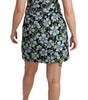 Dolce & Gabbana Blue Floral Brocade Gown Shift Dress