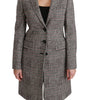 Dolce & Gabbana Multicolor Trench Knee Long Jacket Coat
