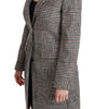 Dolce & Gabbana Multicolor Trench Knee Long Jacket Coat