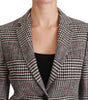 Dolce & Gabbana Multicolor Trench Knee Long Jacket Coat