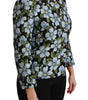 Dolce & Gabbana Multicolor Floral Blazer Coat Polyester Jacket