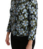 Dolce & Gabbana Multicolor Floral Blazer Coat Polyester Jacket