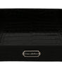 Dolce & Gabbana Elegant Black Exotic Skin Entry Tray