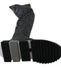Dolce & Gabbana Elegant Leopard Booties Above Knee Shoes
