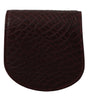 Dolce & Gabbana Brown Exotic Skin Pocket Condom Case Holder