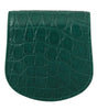 Dolce & Gabbana Green Exotic Skins Condom Case Holder Wallet