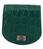 Dolce & Gabbana Green Exotic Skins Condom Case Holder Wallet