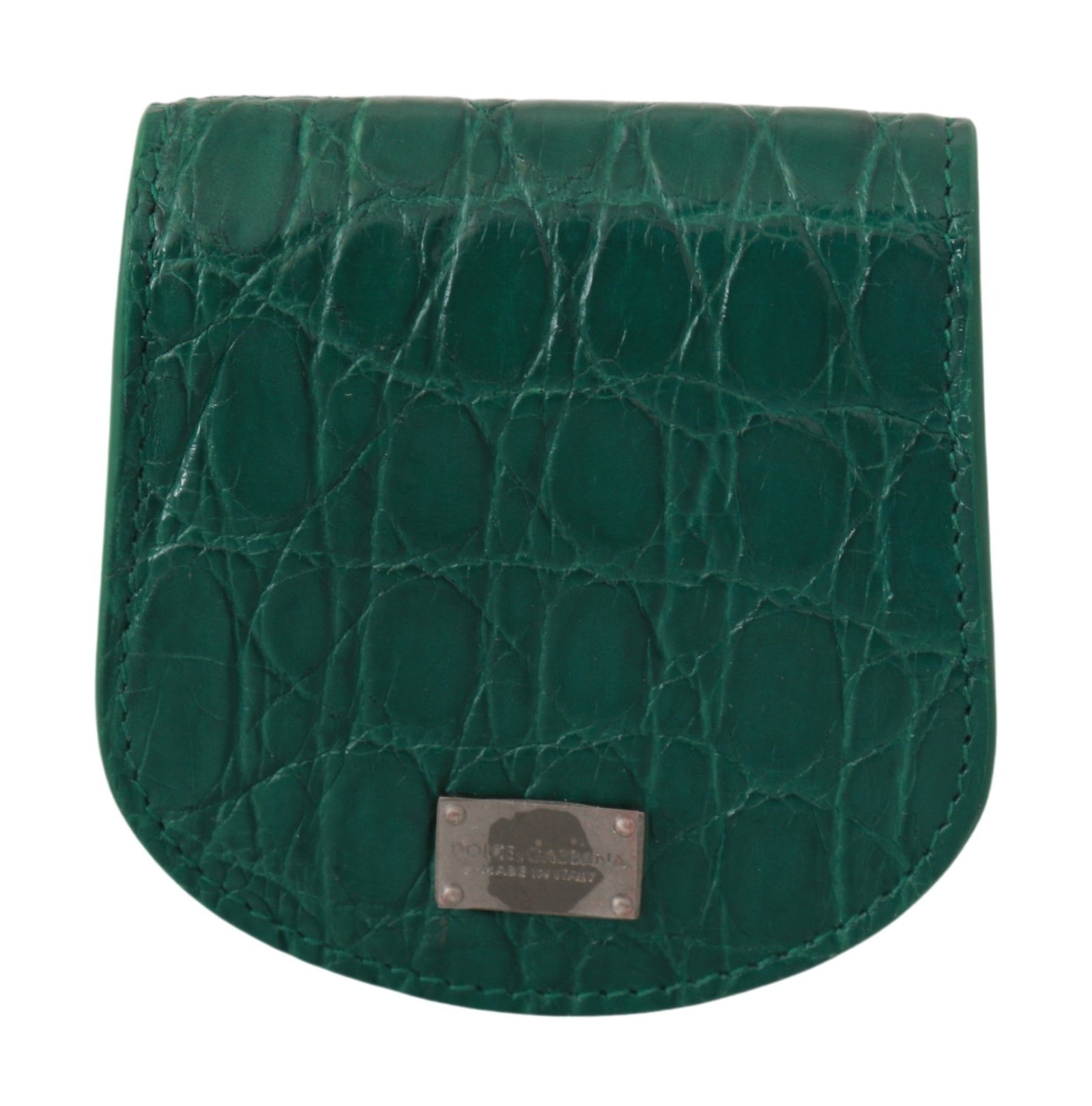 Portefeuille porte-monnaie en peau exotique Dolce & Gabbana