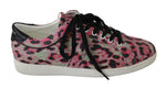 Baskets en cuir crocodile multicolore Dolce &amp; Gabbana