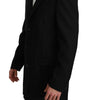Dolce &amp; Gabbana Elegant Black Wool Formal Blazer