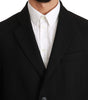 Dolce &amp; Gabbana Elegant Black Wool Formal Blazer