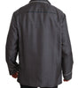 Dolce & Gabbana Navy Blue Patterned Double Breasted Coat Jacket