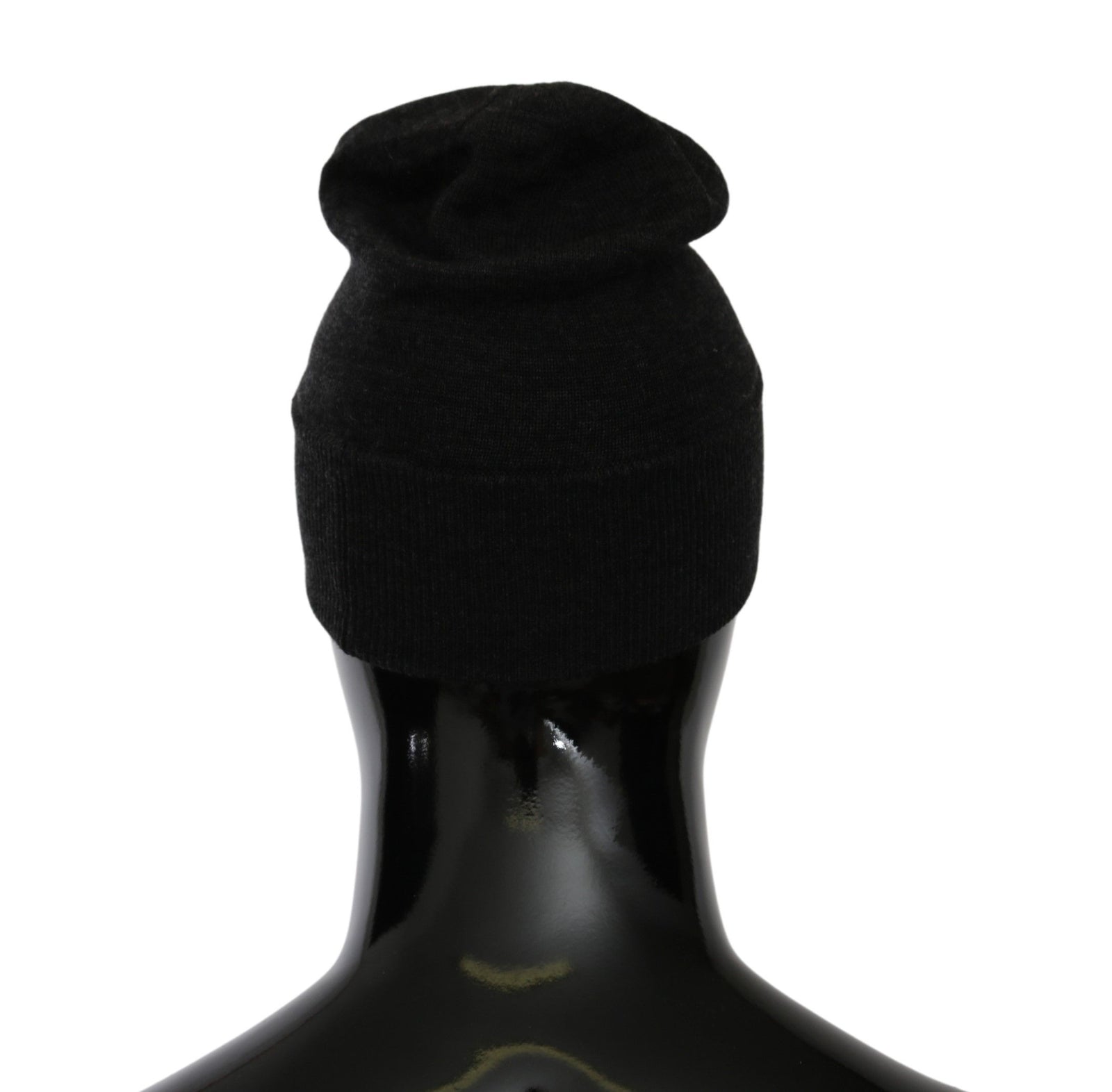 Bonnet gris chic Dolce & Gabbana avec broderie exclusive