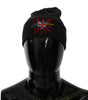 Bonnet gris chic Dolce & Gabbana avec broderie exclusive