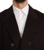 Dolce &amp; Gabbana Elegant Bordeaux Taormina Cashmere Blazer