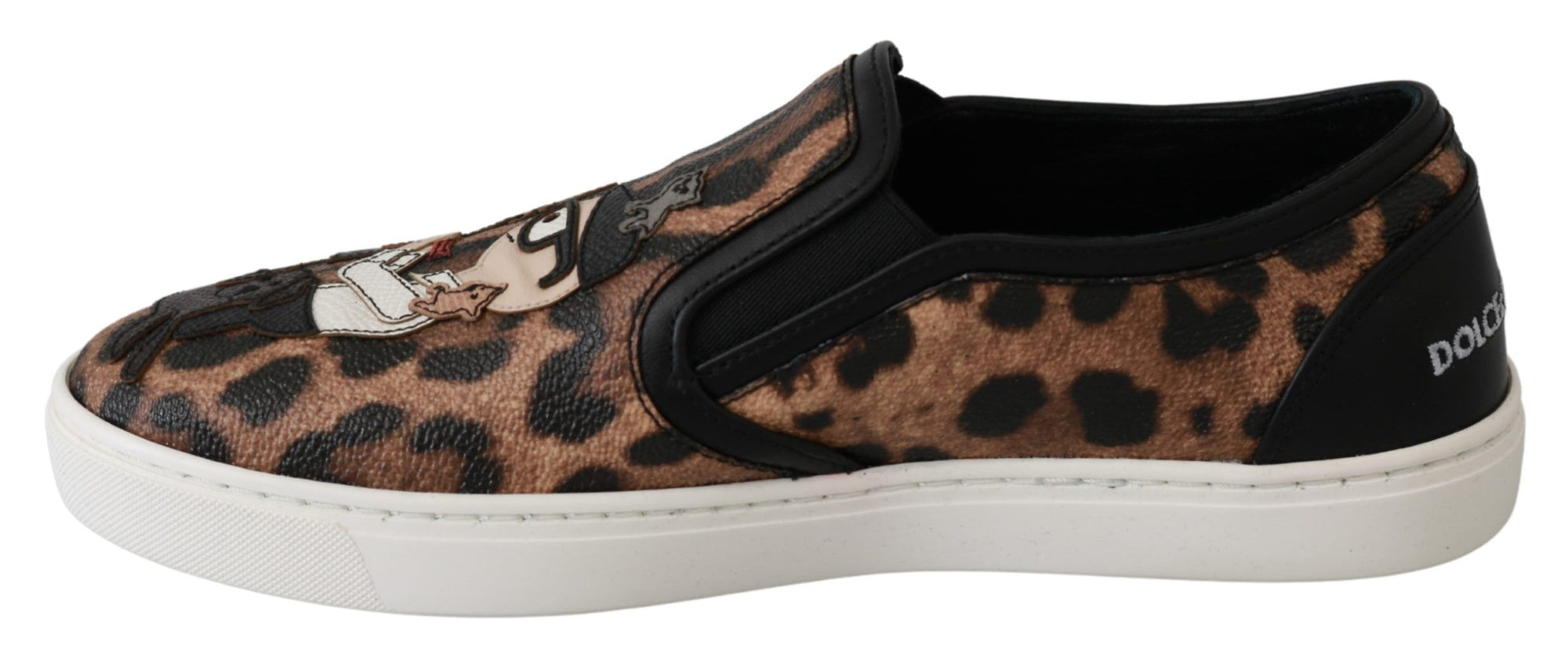 Mocassins Dolce & Gabbana Chic à imprimé léopard pour un confort élégant