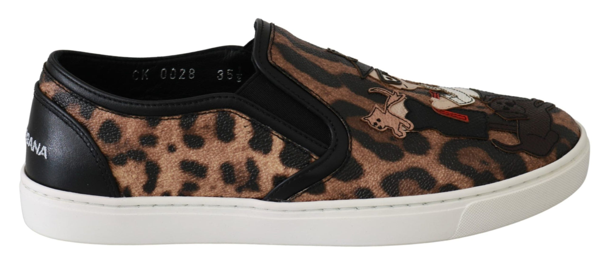 Mocassins Dolce & Gabbana Chic à imprimé léopard pour un confort élégant