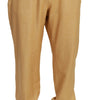 Dolce & Gabbana Gold Year Of The Pig Cotton Mens Pants