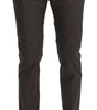 Dolce & Gabbana Brown Casual Mens Trouser 100% Cotton Pants