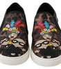 Mocassins élégants à imprimé léopard Dolce &amp; Gabbana pour un style sophistiqué