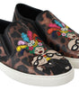 Mocassins élégants à imprimé léopard Dolce &amp; Gabbana pour un style sophistiqué