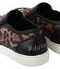 Mocassins élégants à imprimé léopard Dolce &amp; Gabbana pour un style sophistiqué