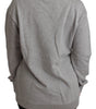 Dolce & Gabbana Gray #dgfamily Cotton Pullover Sweater