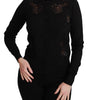 Dolce &amp; Gabbana Elegant Cashmere Silk Blend Lace Cardigan