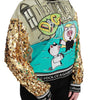 Dolce & Gabbana Year of the Pig Sequined Top  Sweater