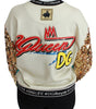Dolce & Gabbana Year of the Pig Sequined Top  Sweater
