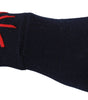 Dolce & Gabbana Blue Virgin Wool Unisex Gloves