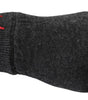 Gants unisexes en laine vierge grise Dolce &amp; Gabbana